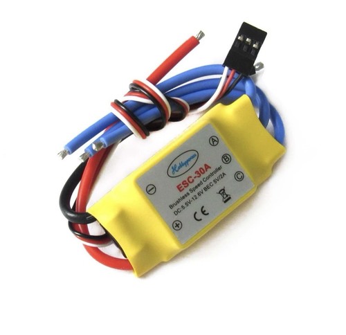 30A Brushless ESC Speed Controller for RC Airplane Quadcopter Drone 450 500 - Picture 4 of 6