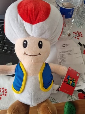 Super Mario Bros Toad Nintendo 12 Zoll Plüschtier Kuscheltier Whitehouse Freizeit Good Stuff