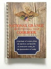 National Grange Bicentennial Year Cookbook SB 1975