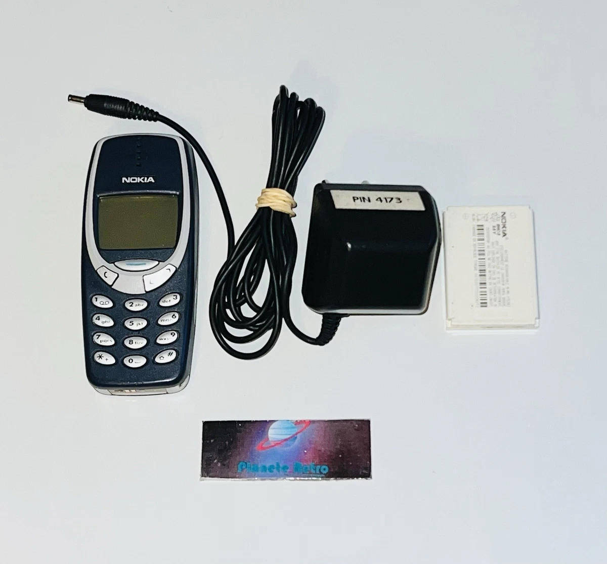 Nokia 3310 HS – Bleu – Pour Pièces Détachées – Téléphone Portable Vintage