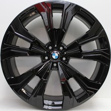 23 inch GENUINE BMW X5 X7  G05 / G07 2025 MODEL ALLOY WHEELS INDIVIDUAL IN BLACK