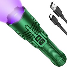 Powerful Blacklight Flashlights for Pet Urine Detection, UV Blacklight High L...