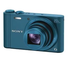 90 New SONY Cyber-Shot DSC-WX300 Digital Camera Fully Tested W/SD Card Charger