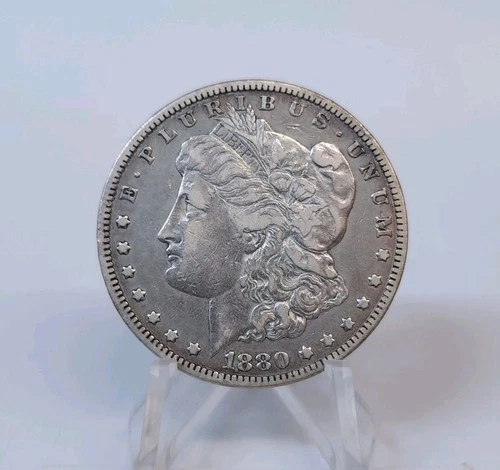 1880-CC Morgan Reverse of 1878 Carson City VF+