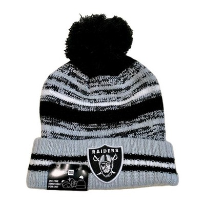 Las Vegas Raiders Embroidered Hat Beanie NFL Football  New Era 