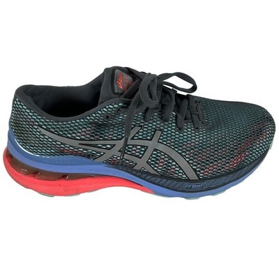 ASICS Gel-Kayano 28 Womens Running Shoes Gray Blue Red 1011B189-002 Size 8.5