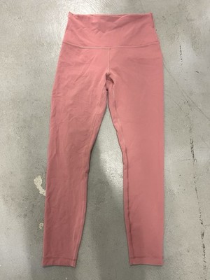 Lululemon Wunder Train High-Rise Tight 25'' Brier Rose Sz 6 Work Out Gym Pilates