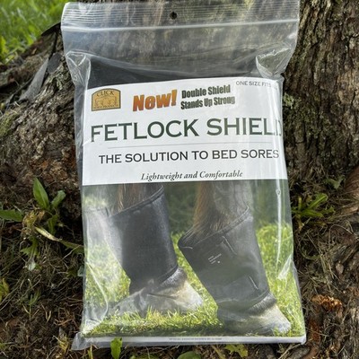 Fetlock Shield Horse Bed Sores OS Double Shield Click Lightweight New In Package