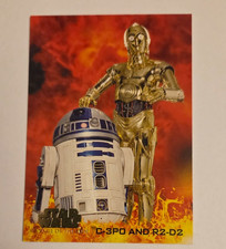 2005 Topps Star Wars Revenge of the Sith #14 C-3PO And R2-D2 -