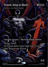 Venom, King in Black - Skithiryx, the Blight Dragon Borderless Marvel Universe