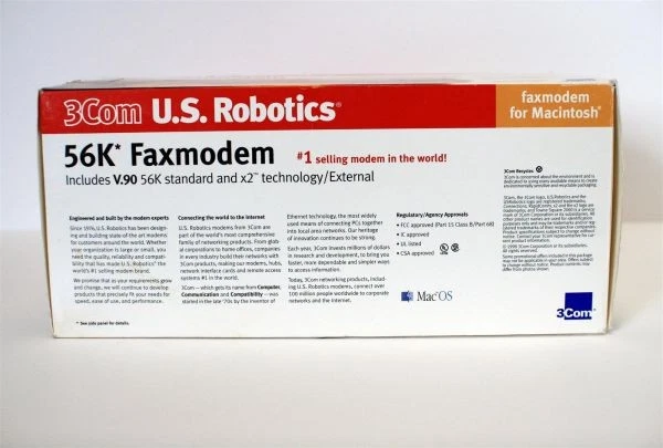 Módem externo 56k para mac,orb, cable serie Foto 2 de 4