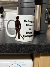 The Only Boss I Listen To Is Bruce Springsteen Mug Bruce Springsteen Mug