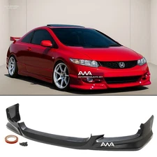 For 09-11 Honda Civic 2DR Coupe HFP Style Front Bumper Chin Lip Spoiler Body Kit