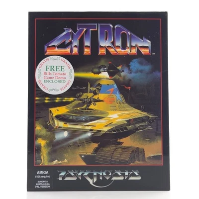 Commodore Amiga: Cytron + Demo - Big Box OVP (CBM PAL Diskette) Psygnosis - Bild 1 von 4