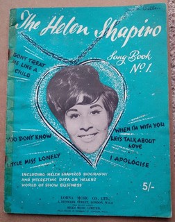 Das Helen Shapiro Liederbuch Nr. 1 Lorna Music Co. 1962