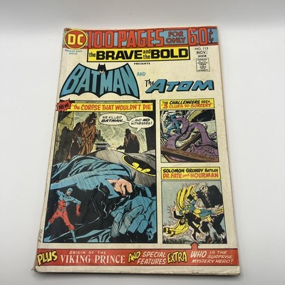 Brave and the Bold #115 (DC Comics November 1974)
