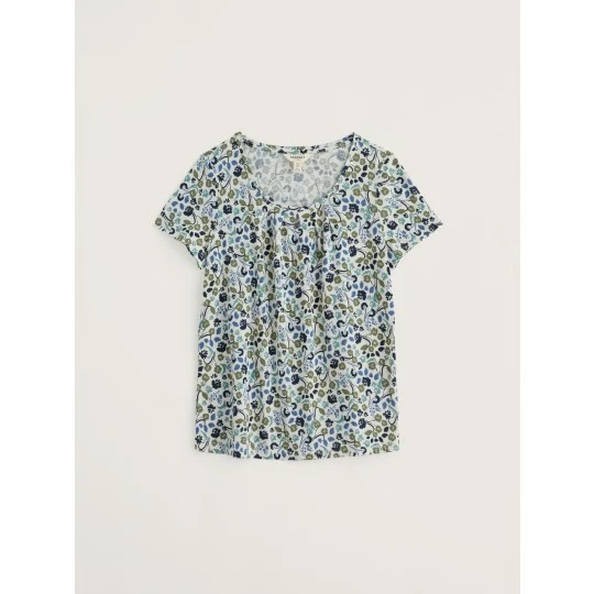 Seasalt Appletree Keyhole Detail T-Shirt - Beach Blooms Chalk - 10 12 14 16 18
Opens in a new window