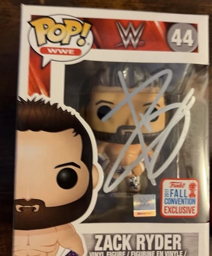 Funko POP! WWE: Zack Ryder (2017Fall Convention)(Signed/MattCardona) #44