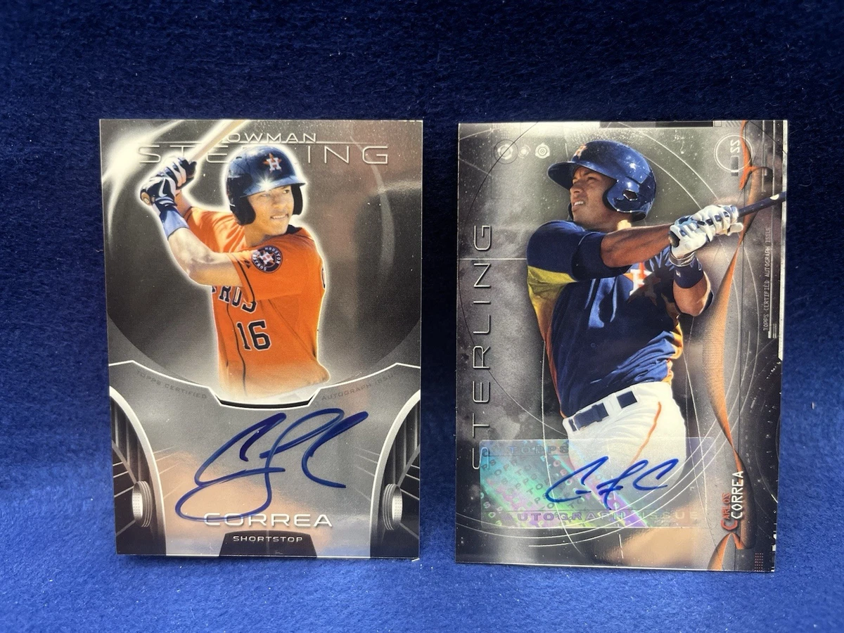 Bowman Carlos Correa Baseball Sports Trading Cards & Accessories