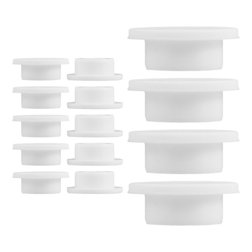 Tapón de tapón de lavabo de silicona para fregadero de bañera de 15 piezas - Imagen 8 de 20