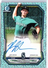 2026 Bowman -Ryan Sloan #BMA-RS BOWMAN CHROME MEGA MOJO AUTO Mariners