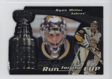 2008-09 Upper Deck Black Diamond Run for the Cup 77/100 Ryan Miller #CUP4 12gr