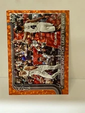 2025-26 Topps Basketball #300 Victor Wembanyama Basket Orange  Foil /25 New Duo