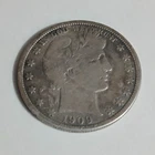 1909 Barber Half Dollar - Fine Condition