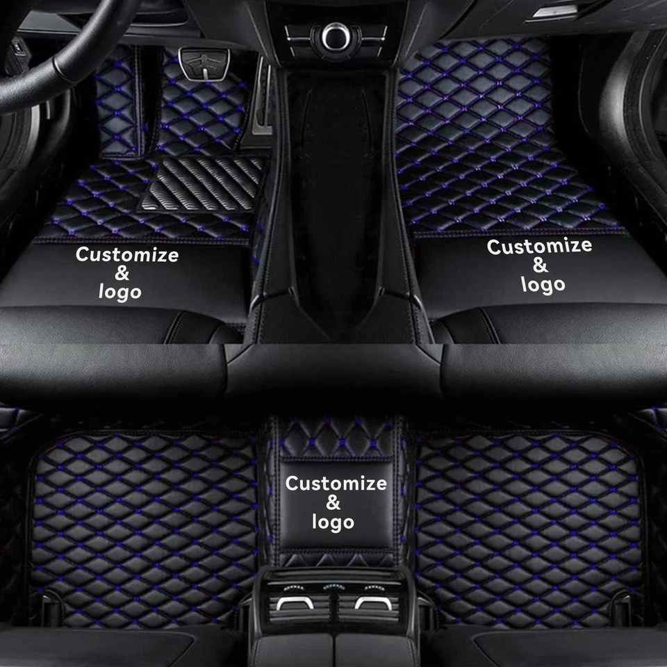 For Honda Accord 1998-2025 Front Rear Luxury Waterproof Carpets Car Floor Mats Foto 2 de 4