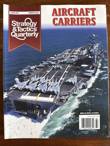 Decision Games Strategy & Tactics #20 w/Aircraft Carriers Mag VG