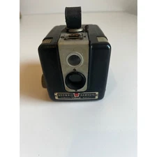 Vintage Kodak Brownie Hawkeye Flash Camera Model Black Retro Photography