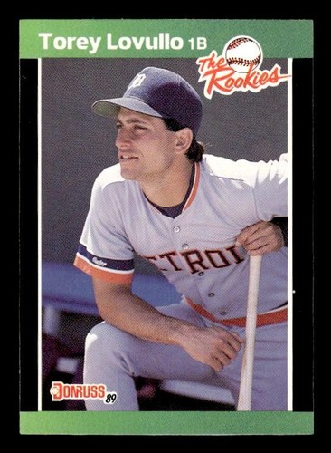 1989 Donruss The Rookies #17 Torey Lovullo Detroit Tigers