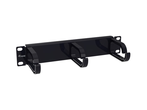 "Equip 10\" Kabelmanagement 3Xplastikringe 1U RAL9005"-image