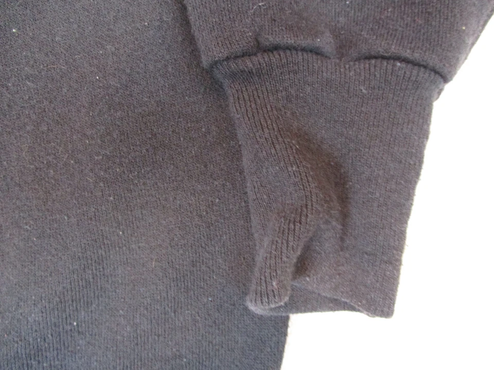 VINTAGE Batman Sweater Mens Medium Black Yellow DC Comics Sweatshirt Adult 80s* - Image 4 of 4