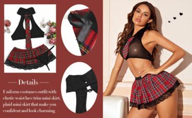 Women's Sexy Lingerie Sleepwear Babydoll Underwear Lace Dress G-String Nightwear