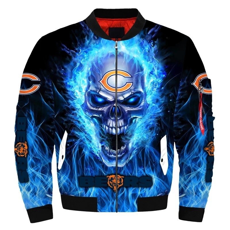 Chicago Bears Men's Flight Bomber Jacket