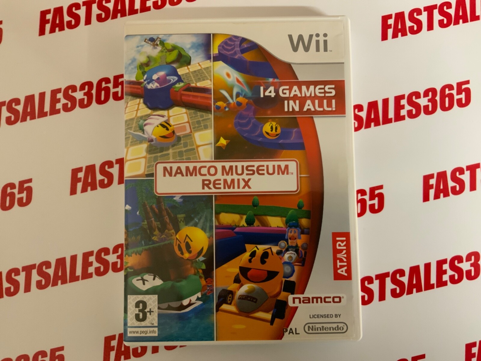 Namco Museum Remix (Nintendo Wii ) MINT CONDITION.