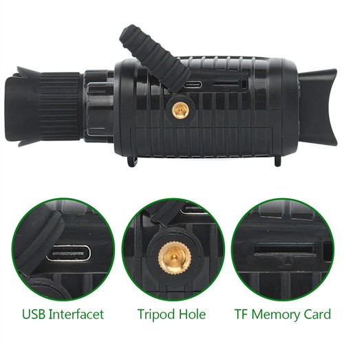 10x Digital Zoom IR Night Vision Monocular HD Portable Hunting Camera Telescope - Picture 9 of 14