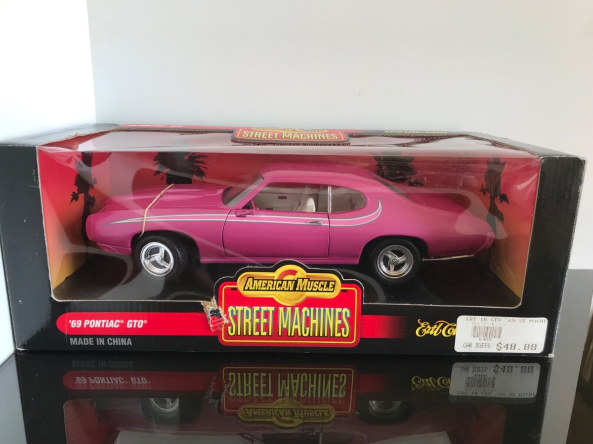 1:18 ERTL PONTIAC GTO 1969 STREET MACHINES PINK CUSTOM | eBay