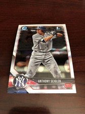 2018 BOWMAN DRAFT CHROME BASE PROSPECT ANTHONY SEIGLER BDC-65 *Mint* Qty
