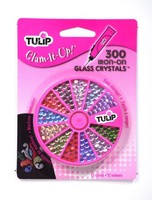 Tulip Glam-it-up 300 Iron-on Glass Crystals-multi Color, New, Free Shipping on sale Tulip Glam-it-up 300 Iron-on Glass Crystals-multi Color, New, Free Shipping on sale