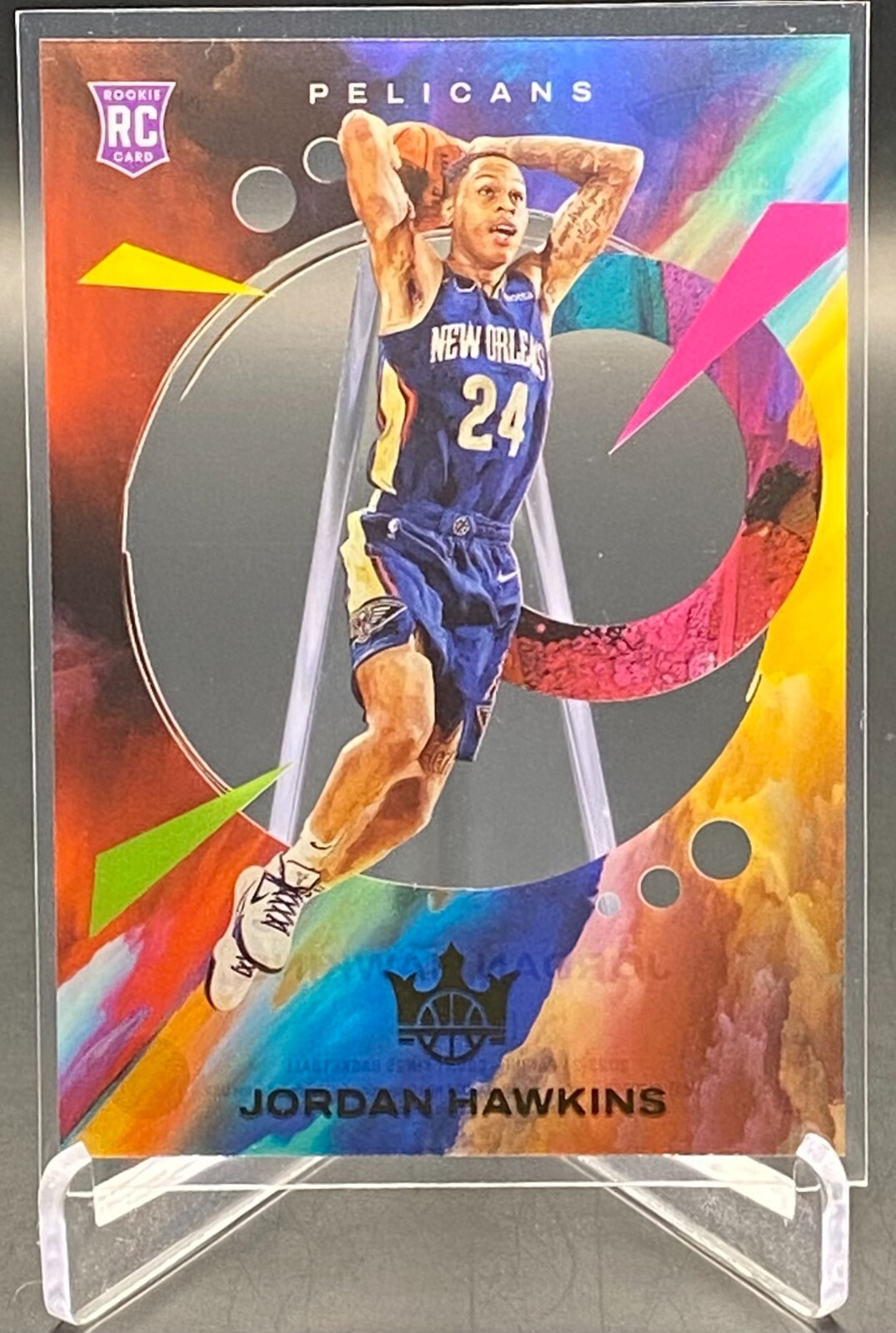 2023-24 Panini Court Kings Jordan Hawkins Rookie Acetate #23 Pelicans RC