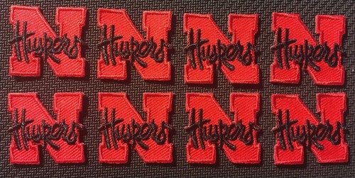 toppe nebraska huskers nebraska n huskers n patch 8 pz. lotto ferro da stiro o da cucire - Foto 4 di 4