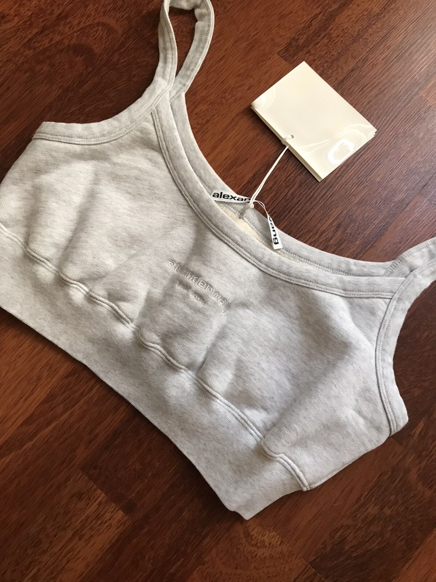 トップス Alexander wang 'buzz cut' sweat shirt alexanderwang アレキサンダーワング ロゴ刺繍入しされた