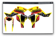 Fits LTZ 400 2003 to 2008 GRAPHIC KIT for SUZUKI LTZ 400 STICKER Z400 DECal