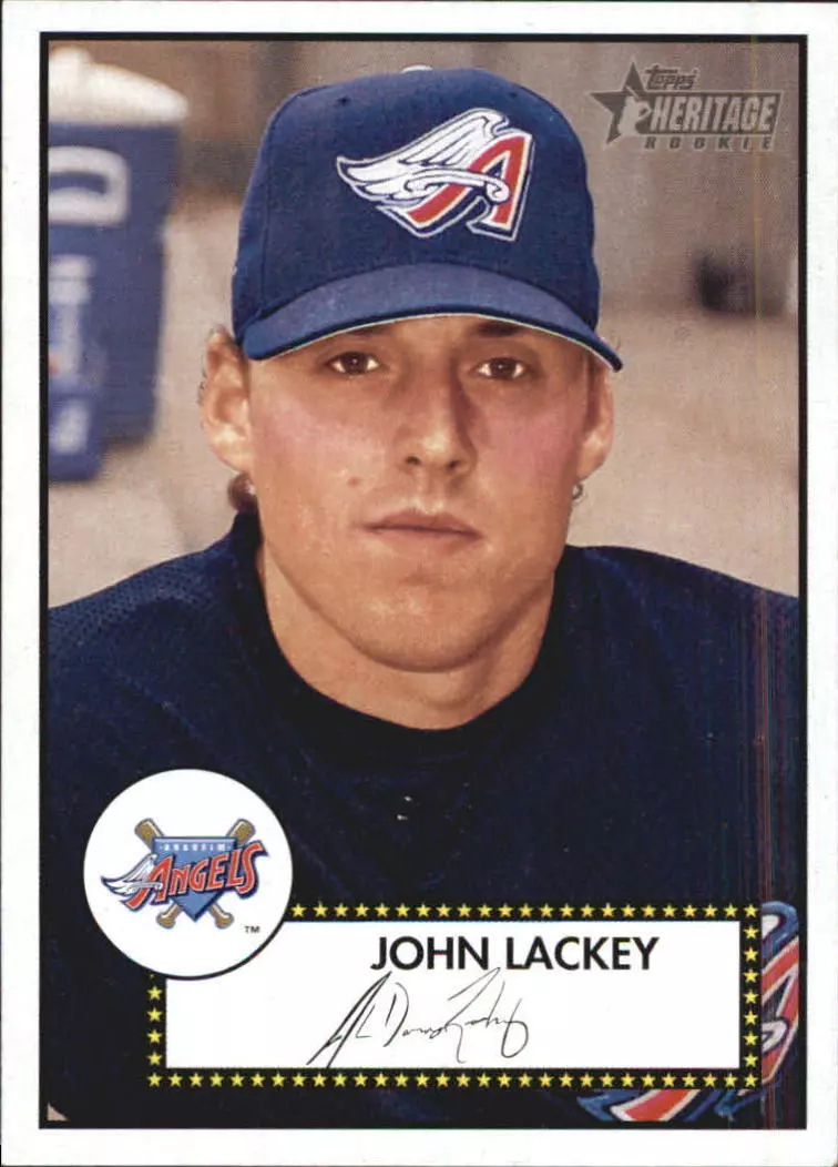 John Lackey trading card