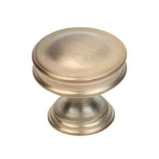Century 29407-CG Belvedere 1-3/8" Champagne Gold Knob Mushroom Cabinet Door Pull