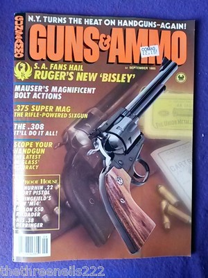 GUNS & AMMO - RUGER NEW 'BISLEY' - SEPT 1985