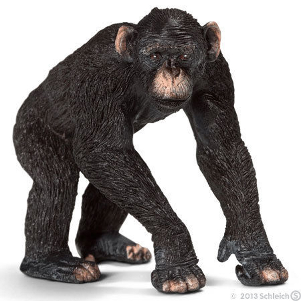 Figurine Schleich 14679 - Chimpanzé Femelle Et Bébé - Retirée Du Catalogue - Neuf