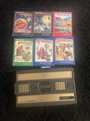 Vintage Intellivision: Baloncesto de la NBA de Mattel Electronics 1979